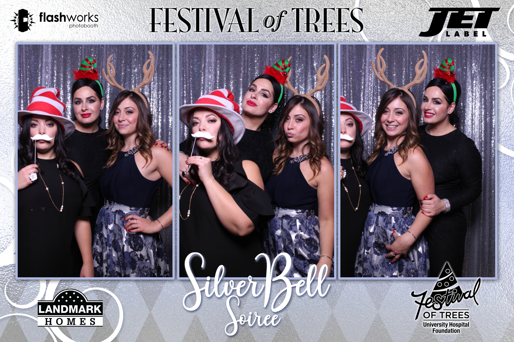 Festival of Trees Silver Bell Soiree - Photos and GIFs | View more photos from the event at gallery.flashworksphotobooth.com/u/FlashworksPhotoboothInc/Festival-of-Trees-Silver-Bell-Soiree-Photos-and-GIFs
